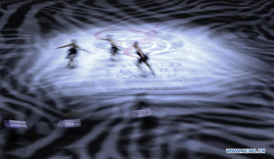 (SP)ITALY-MILAN-FIGURE SKATING-ISU WORLD CHAMPIONSHIPS