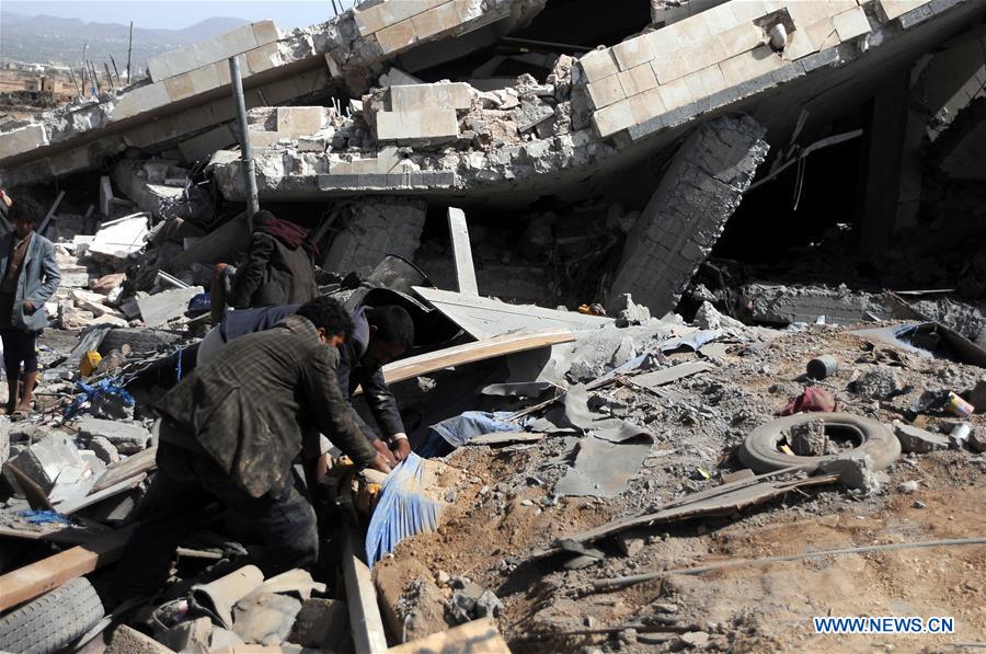 YEMEN-SANAA-AIRSTRIKE