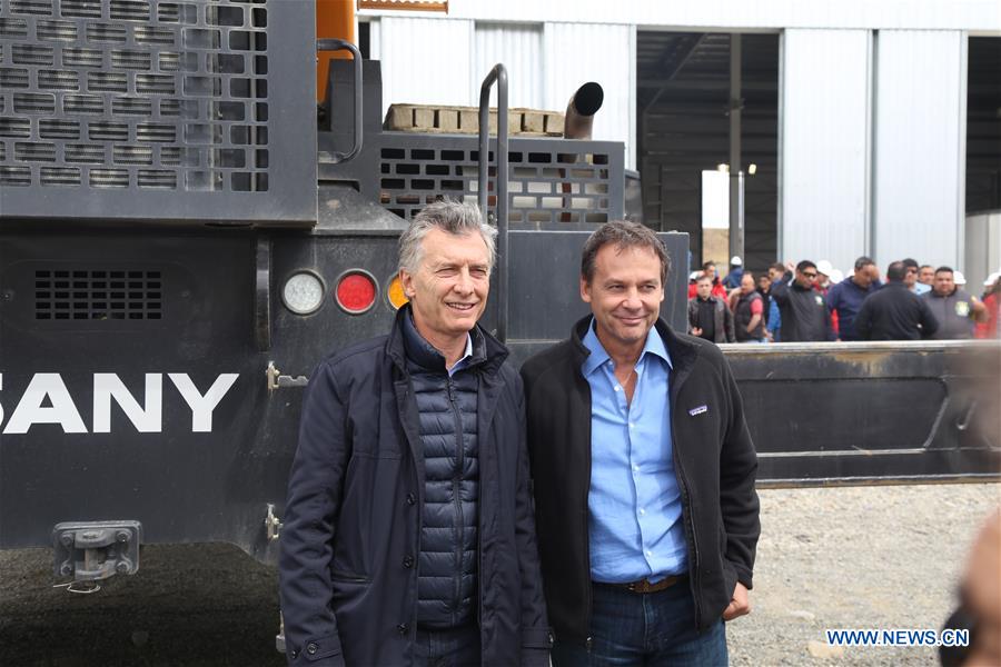 ARGENTINA-EL CALAFATE-PRESIDENT-VISIT