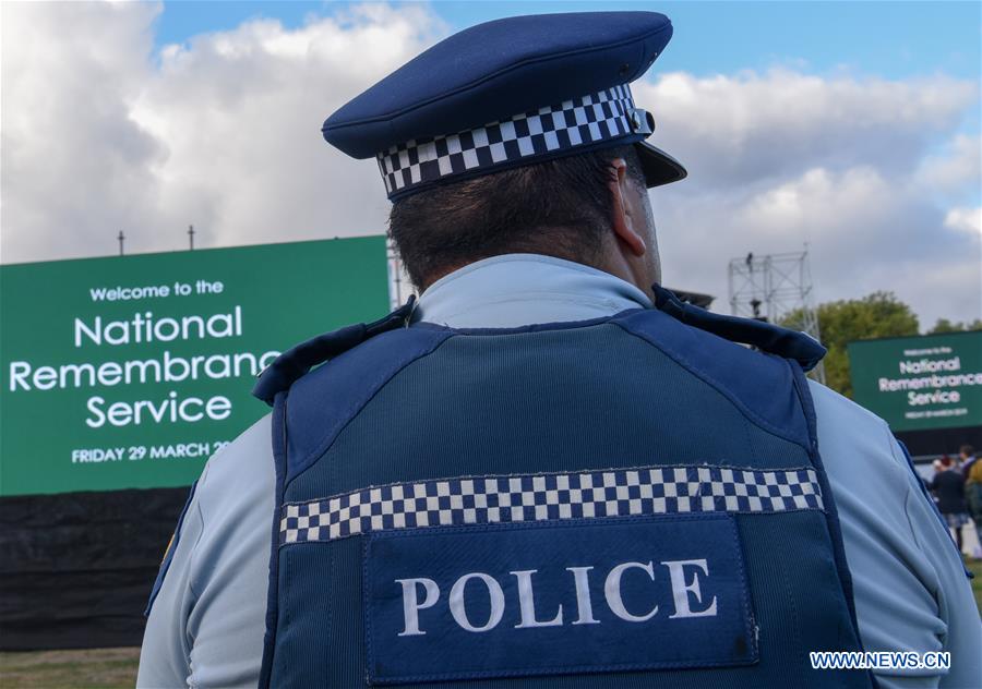 NEW ZEALAND-CHRISTCHURCH-REMEMBRANCE SERVICE