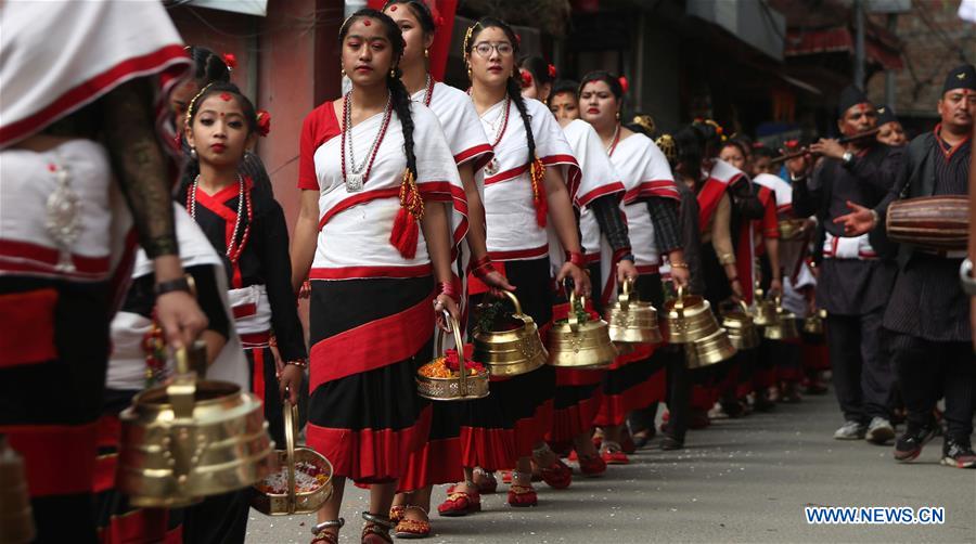 NEPAL-KATHMANDU-LAVA JATRA FESTIVAL