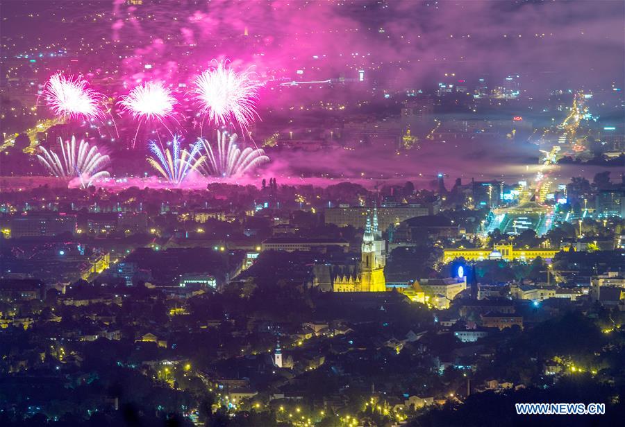 CROATIA-ZAGREB-FIREWORKS
