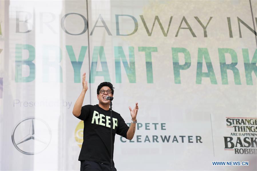 U.S.-NEW YORK-BROADWAY IN BRYANT PARK