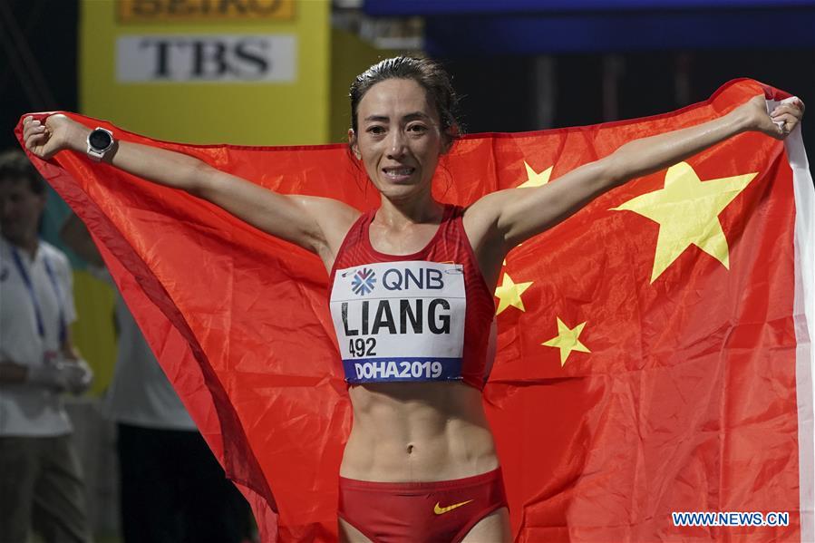 (SP)QATAR-DOHA-IAAF WORLD ATHLETICS CHAMPIONSHIPS-WOMEN'S 50KM RACE WALK