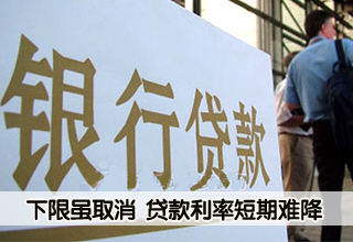 專(zhuān)家:貸款利率短期難降