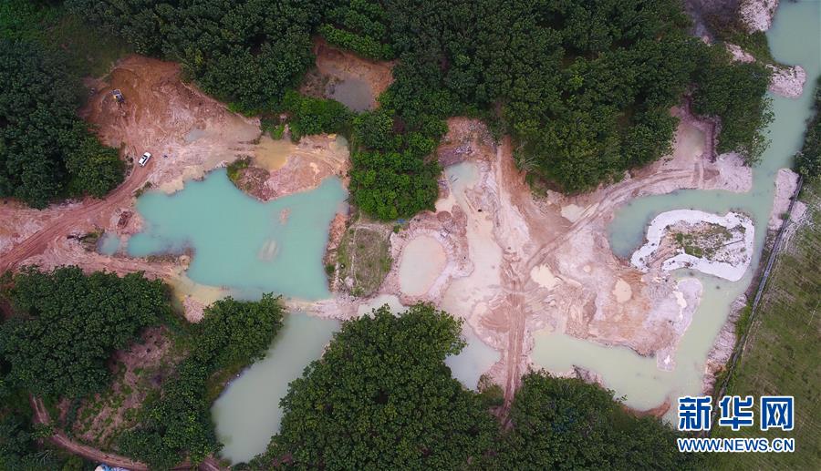 （新華視點(diǎn)&middot;圖文互動(dòng)）（1）小作坊&ldquo;游擊&rdquo;盜采、查處窩點(diǎn)&ldquo;死灰復(fù)燃&rdquo;，海南非法采砂緣何難止？