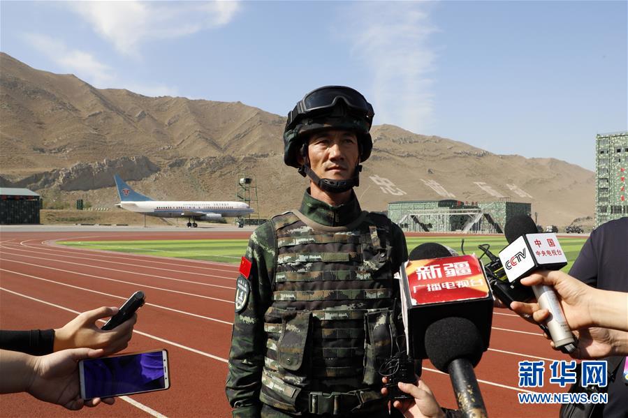 （圖文互動）（6）中吉&ldquo;合作－2019&rdquo;聯合反恐演練啟動