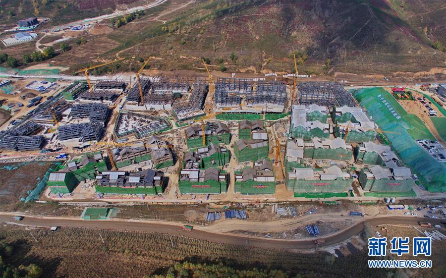 (體育)(3)2022年北京冬奧會張家口冬奧村主體結構正式封頂