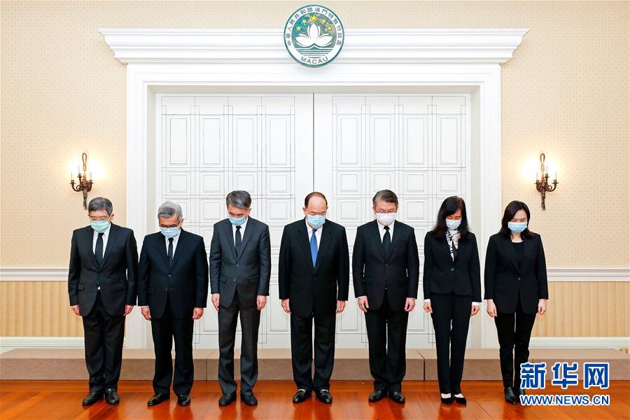 （XHDW&middot;圖文互動）（3）港澳各界悼念抗擊新冠肺炎疫情犧牲烈士和逝世同胞