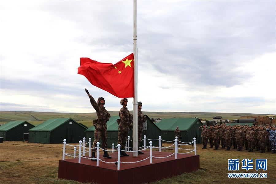 (國際·圖文互動)(8)“東方-2018”戰略演習中俄聯合戰役演練正式開始