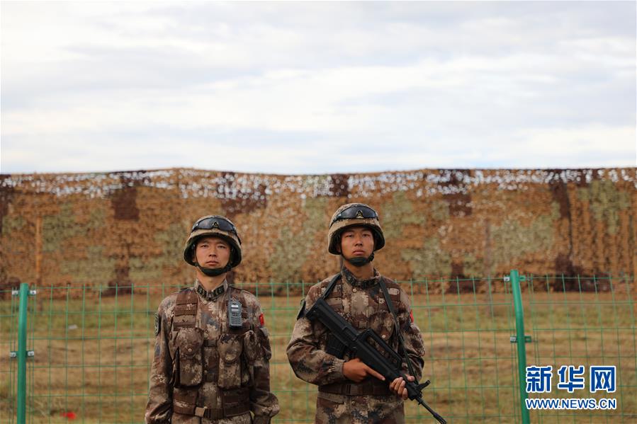 (國際·圖文互動)(7)“東方-2018”戰略演習中俄聯合戰役演練正式開始