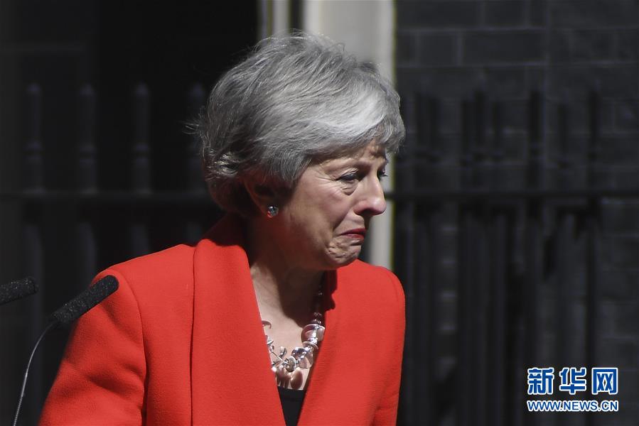（國際）（1）特雷莎·梅正式辭去執政黨黨魁職務