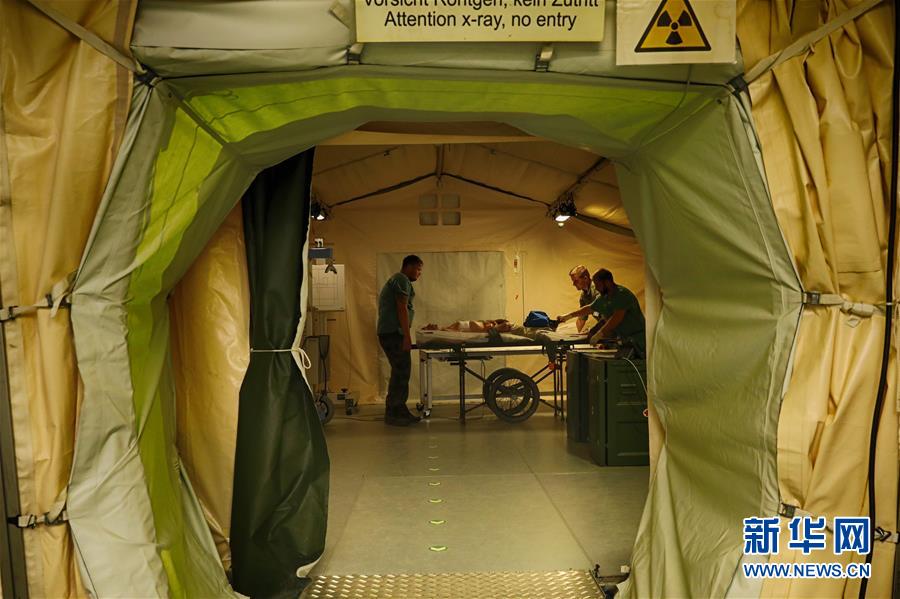 （國際&middot;圖文互動）（1）&ldquo;共同的理念，讓合作更深入更順暢&rdquo;&mdash;&mdash;走進中德&ldquo;聯(lián)合救援-2019&rdquo;衛(wèi)勤實兵聯(lián)合演習德方野戰(zhàn)二級醫(yī)院