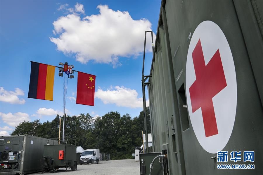 （國際&middot;圖文互動）（2）&ldquo;共同的理念，讓合作更深入更順暢&rdquo;&mdash;&mdash;走進中德&ldquo;聯(lián)合救援-2019&rdquo;衛(wèi)勤實兵聯(lián)合演習德方野戰(zhàn)二級醫(yī)院