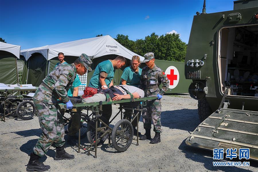 （國際&middot;圖文互動）（6）&ldquo;共同的理念，讓合作更深入更順暢&rdquo;&mdash;&mdash;走進中德&ldquo;聯(lián)合救援-2019&rdquo;衛(wèi)勤實兵聯(lián)合演習德方野戰(zhàn)二級醫(yī)院
