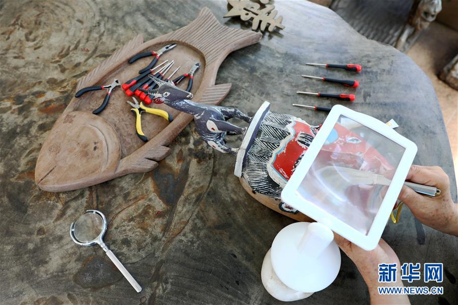 (國(guó)際·圖文互動(dòng))(6)通訊:收藏“非洲之美”的中國(guó)人——訪幾內(nèi)亞灣非洲國(guó)際藝術(shù)博物館館長(zhǎng)謝燕申