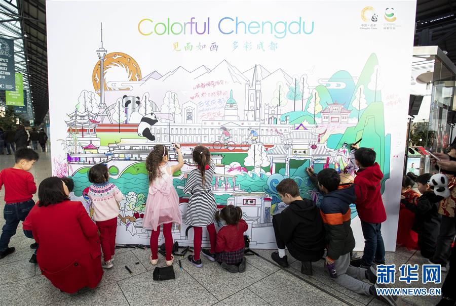 (國(guó)際·圖文互動(dòng))(3)歡樂春節(jié)“這里是成都”啟動(dòng)儀式在都柏林舉行